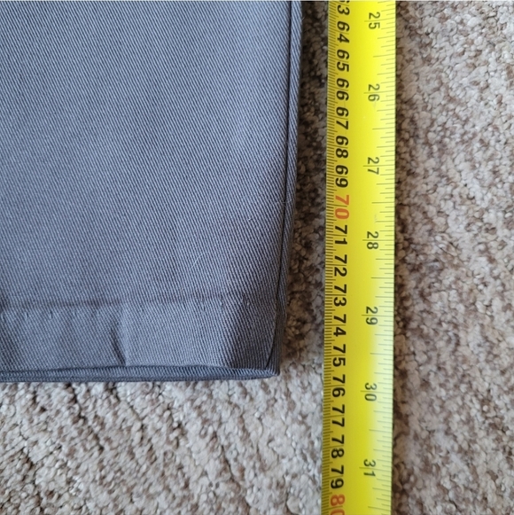 NEW DAKOTA FLAT FRONT FULL CUT TWILL WORK PANTS GRAY MEN'S SIZE  42 X 30 - Picture 14 of 15